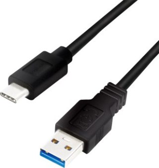 LogiLink USB-C 0.15m czarny