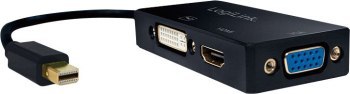 LogiLink mini DisplayPort - HDMI/DVI/DisplayPort