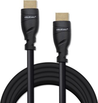 QOLTEC KABEL HDMI V2.1 ULTRA HIGH SPEED 8K | 60HZ | 26AWG | GOLD