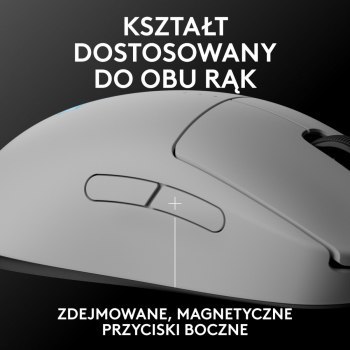 Logitech G Pro 2 Lightspeed Biały