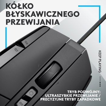 Logitech G502 X Czarna