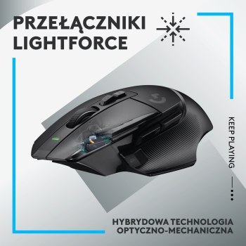 Logitech G502 X Lightspeed Czarna