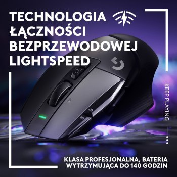 Logitech G502 X Lightspeed Czarna