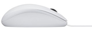 Mysz Logitech B100 910-003360 (optyczna; 800 DPI; kolor biały)