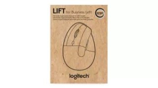 Mysz bezprzewodowa Logitech Lift for Business ergonomiczna biała 910-006496