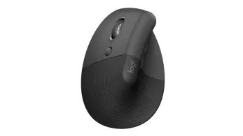 Mysz bezprzewodowa Logitech Lift for Business ergonomiczna dla leworęcznych grafitowa 910-006495