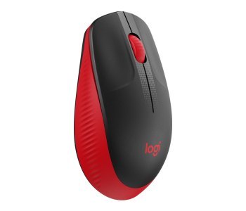 Mysz bezprzewodowa Logitech M190 FULL-SIZE WIRELESS czerwona 910-005908