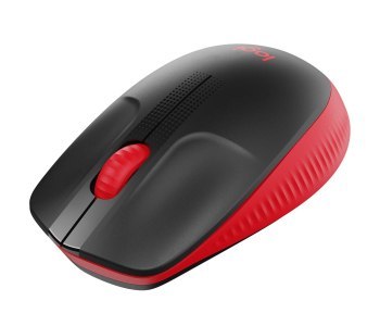 Mysz bezprzewodowa Logitech M190 FULL-SIZE WIRELESS czerwona 910-005908