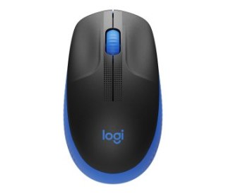 Mysz bezprzewodowa Logitech M190 FULL-SIZE WIRELESS niebieska 910-005907