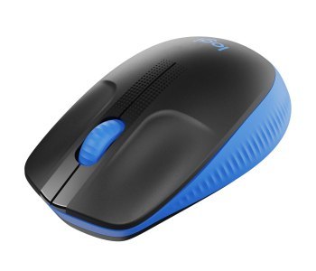 Mysz bezprzewodowa Logitech M190 FULL-SIZE WIRELESS niebieska 910-005907