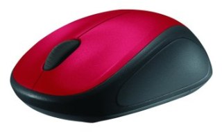 Mysz bezprzewodowa Logitech M235 czerwona 910-002496