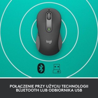 Mysz bezprzewodowa Logitech Signature M650 L grafitowa 910-006236