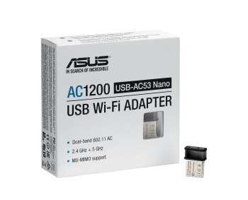 Karta sieciowa ASUS AC1200 USB-AC53 Nano