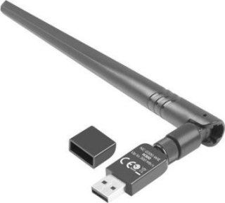 Karta sieciowa Lanberg N300 NC-0300-WIE (USB 2.0 Złącze anteny WiFi)