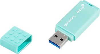 GOODRAM 64GB UME 3 Care błękitny [USB 3.0]