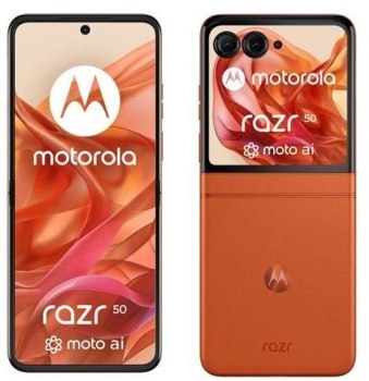 Smartfon Motorola razr 50 PB200014PL Dimensity7300X 6,9" 120Hz 8GB 256GB 5G And14 pomarańczowy