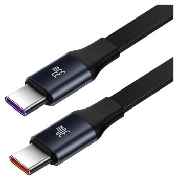 Baseus Enjoyment z kablami USB-C, 33W (czarna)