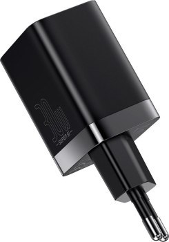 Baseus Super Si Pro Quick Charger USB + USB-C 30W (czarna)