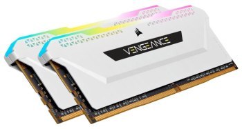 Pamięć - Corsair Vengeance RGB Pro SL White 16GB [2x8GB 3200MHz DDR4 CL16 DIMM]