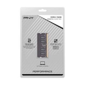 Pamięć PNY DDR4 SODIMM 2666MHz 1x16GB Performance for Notebook