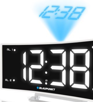 Radiobudzik Blaupunkt CRP7WH biało-czarny