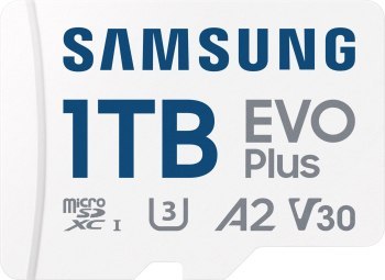 Samsung EVO PLUS microSDXC 1TB UHS-I U3 [Odczyt 160MB/s] v2023