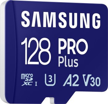 Samsung Pro PLUS microSDXC 128GB UHS-I U3 [Zapis 130MB/s Odczyt 180MB/s] wersja 2023