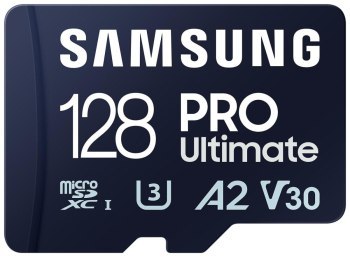 Samsung Ultimate microSDXC 128GB UHS-I U3 [Zapis 130MB/s Odczyt 200MB/s] + czytnik