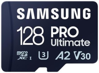 Samsung Ultimate microSDXC 128GB UHS-I U3 [Zapis 130MB/s Odczyt 200MB/s]