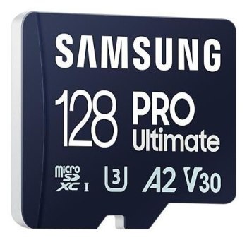 Samsung Ultimate microSDXC 128GB UHS-I U3 [Zapis 130MB/s Odczyt 200MB/s]