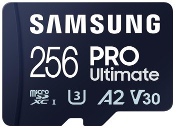 Samsung Ultimate microSDXC 256GB UHS-I U3 [Zapis 130MB/s Odczyt 200MB/s] + czytnik