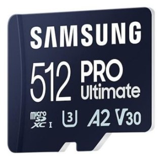 Samsung Ultimate microSDXC 512GB UHS-I U3 [Zapis 130MB/s Odczyt 200MB/s]