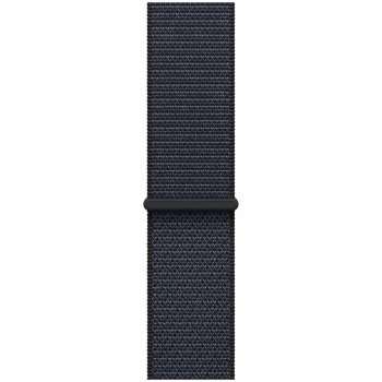 Apple Watch Series 10 GPS 46mm Jet Black Aluminium Case | Ink Sport Loop