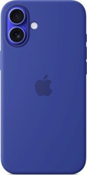 Apple iPhone 16 Plus Silicone Case with MagSafe ultramarine