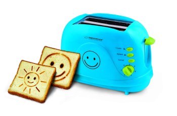 Toster Esperanza Smiley EKT003B (750W; kolor niebieski)