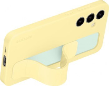 Samsung Standing Grip Case do S24 FE S721 żółty