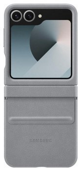 Samsung Flap Eco-Leather Case Z Flip 6 szary