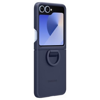 Samsung Silicone Case with Ring Z Flip 6 granatowy