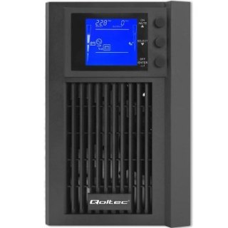 Zasilacz UPS - Zasilacz awaryjny UPS Qoltec Pure Sine Wave LCD 2000VA 1600W