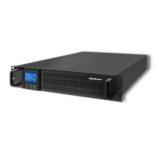 Zasilacz UPS - Zasilacz awaryjny UPS RACK Qoltec Pure Sine LCD 3000VA 2400W