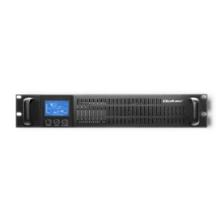 Zasilacz UPS - Zasilacz awaryjny UPS RACK Qoltec Pure Sine LCD 3000VA 2400W