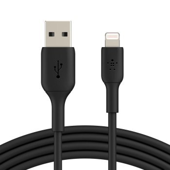 BELKIN KABEL USB PVC USB-A - LIGHTNING 1M BLK