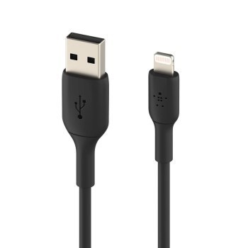 BELKIN KABEL USB PVC USB-A - LIGHTNING 1M BLK