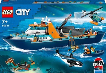 LEGO City 60368 Łódź badacza Arktyki