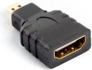 Adapter Lanberg AD-0015-BK (HDMI F - Micro HDMI M; kolor czarny)