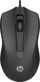 Mysz HP Wired Mouse 100 przewodowa czarna 6VY96AA