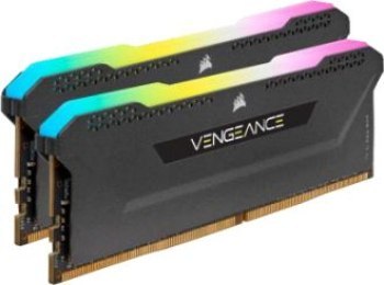 Pamięć - Corsair Vengeance RGB Pro SL Black 16GB [2x8GB 3200MHz DDR4 CL16 DIMM]