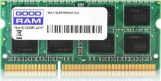 Pamięć GoodRam GR1333S364L9/8G (DDR3 SO-DIMM; 1 x 8 GB; 1333 MHz; CL9)