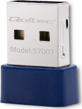 QOLTEC ADAPTER WI-FI BEZPRZEWODOWY STANDARD N | BT 4.0 USB