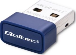 QOLTEC ADAPTER WI-FI BEZPRZEWODOWY STANDARD N | BT 4.0 USB